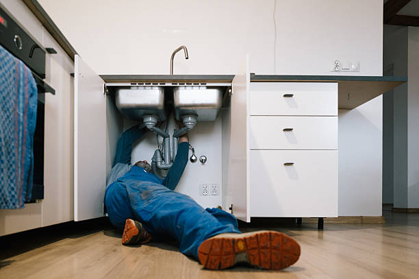 Professional Drain Cleaning technician working in Atco, NJ